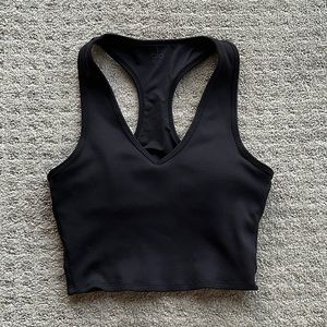 ALO Yoga Black Crop Top